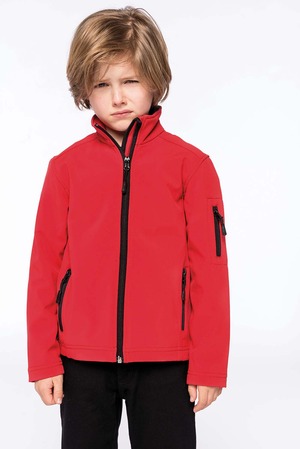 K402 Kids Softshell Jas