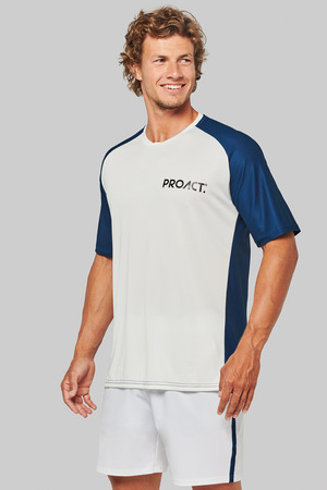 PA4030 - Tweekleurig padel-T-shirt met raglanmouwen voor heren