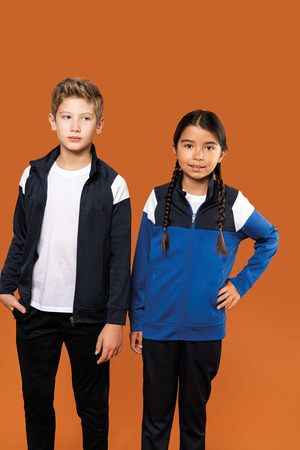 PA391 - Kinder trainingsjasje met rits